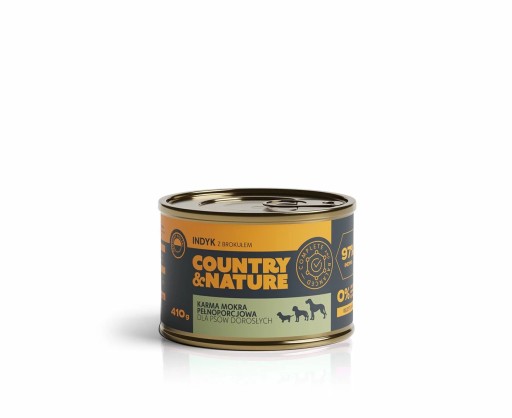 Country & Nature – Turecko s brokolicou – 410g