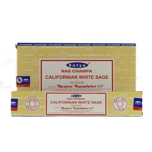 Vonné tyčinky SATYA NAG CHAMPA WHITE SAGE