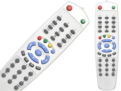 Diaľkové ovládanie k dekodéru POLSAT mini D1 D2 SILVER