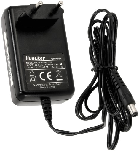 Zásuvný zdroj pre LED pásiky 2A 24W 12V 2,1mm HK