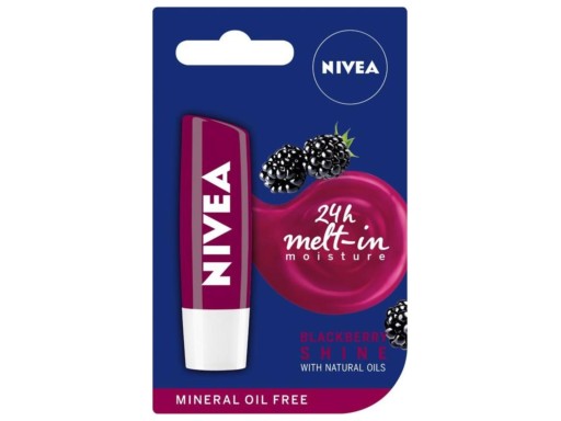 Ochranný rúž NIVEA Blackberry Shine