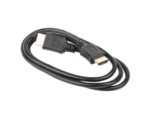 HDMI - HDMI KÁBEL ETHERNETOVÝ KONEKTOR 4K 60Hz UHD 3D ČIERNA 1,8m