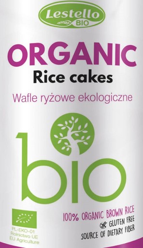LESTELLO BIO RYŽOVÉ OBLÁTKY 110G, BEZLEPKU