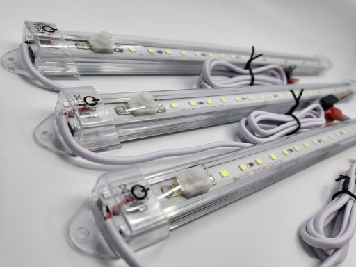 LED pásová nábytková lampa 30cm 12V STUDENÁ BIELA s vypínačom