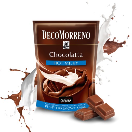 DecoMorreno Horúca mliečna čokoláda na pitie 160g