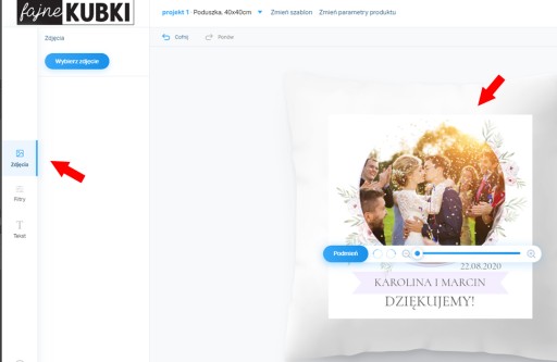 FOTO Vankúš SVADOBNÝ SVADOBNÝ KÚZELNÍK