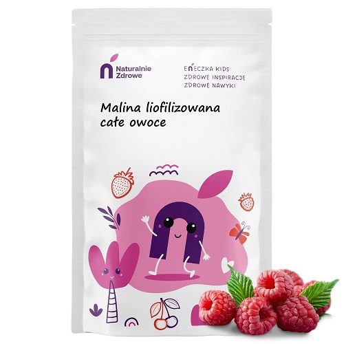 Lyofilizovaná malina celé ovocie Eneczka Kids 20g
