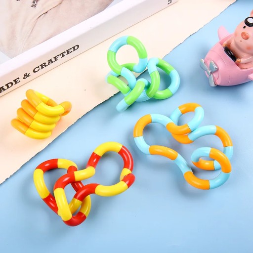 KREATÍVNE BLOKY MAGIC SNAKE REŤAZ BLOKOV SNAKE NA POKLÁDKU 100 ks