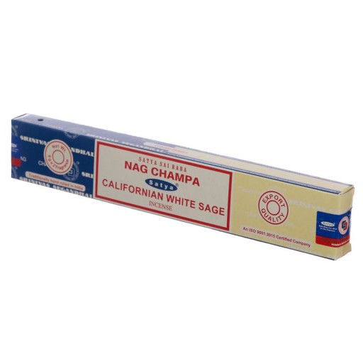 Satya Nag Champa a Kalifornská biela šalvia