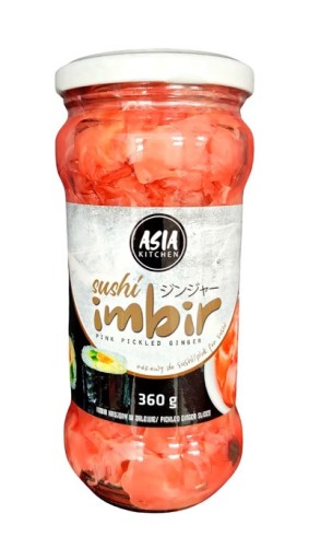 Asia Kitchen Nakladaný ružový zázvor 360g