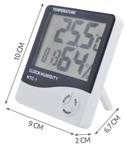 Izoxis 3466 elektronická digitálna meteostanica + hodiny