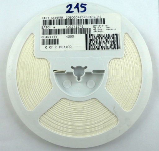 Keramika 47nF 10% 50V DC 100ks
