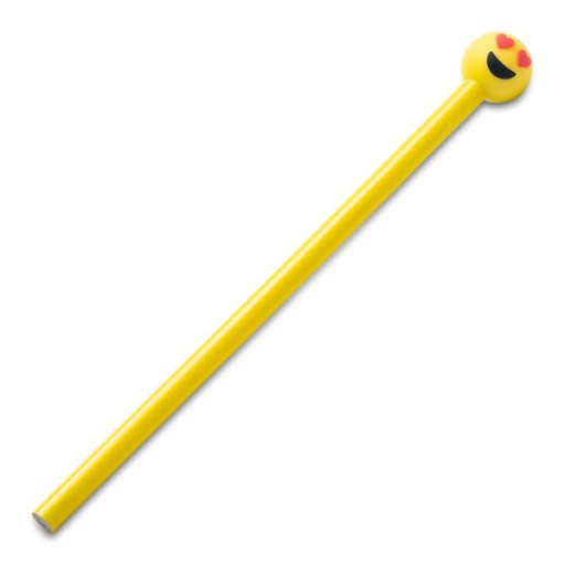 CERUŽKA S usmievavým smajlíkom Emoji Vtipné DO PRÁCE ŠKOLSKÝ ÚSMEV ŽLTÝ