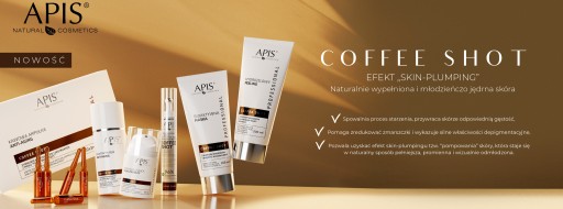 APIS COFFEE SHOT Biorevitalizačná maska na riasy s kyselinou kávovou 20g