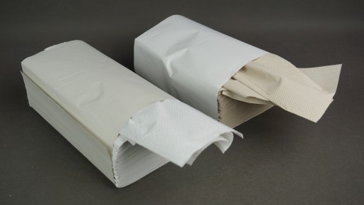 Pevná skladaná papierová utierka ZZ, 100% recyklovaný papier, 200 listov