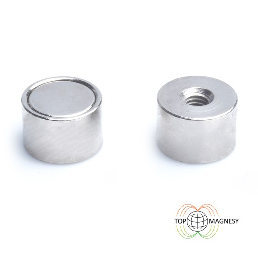 Magnetický držiak 12x8 vnútorný závit M4 1 ks