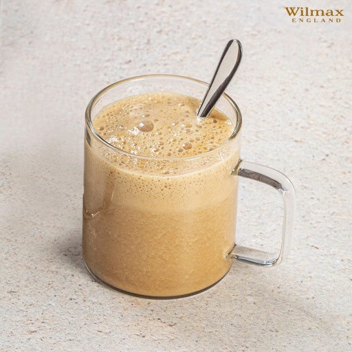 Wilmax termo sklenený hrnček na kávu 160 ml