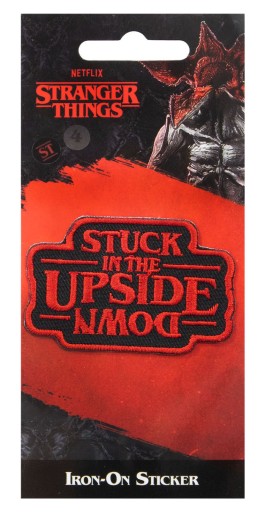 Nažehľovačka na oblečenie Stranger Things Upside Down