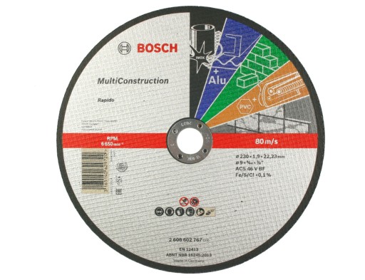 BOSCH - jeden DISK NA VŠETKO 230/1,9mm