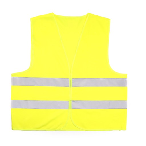 CESTNÁ VÝSTRAŽNÁ VESTA, ŽLTÁ, REFLEXNÁ, XL