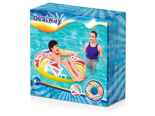 36228 PLÁVAČKOVÉ KOLESO 107CM PLÁŽOVÝ PLÁŽOVÝ RING farby pre deti BESTWAY