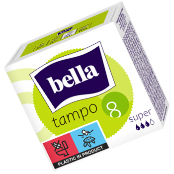 BELLA TAMPONS' 8 SKVELÉ