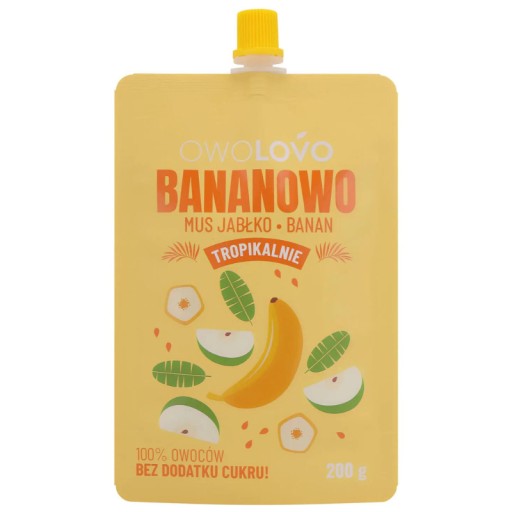 Ovocná dezertná pena pre deti 200g, Owolovo