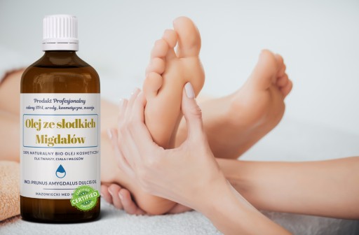 Kozmetický telový olej zo sladkých mandlí 100 ml