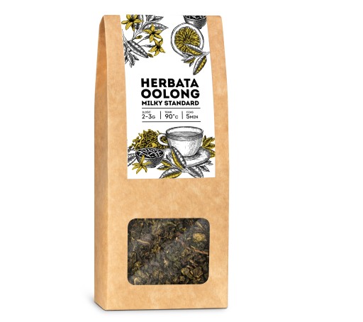 Oolong mliečny štandardný 50 g mliečny čaj