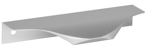 Strieborná hliníková hranová rukoväť - 320/340 mm UA04 AMIX