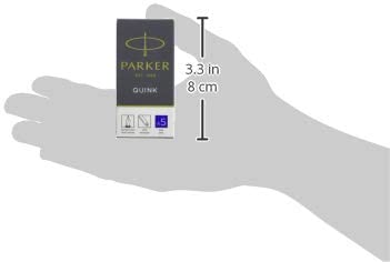 PARKER MODRÉ NÁPLŇKY 5 KS DLHÉ PRE ATRAMENTOVÉ PERÁ 1950384 ORIGINÁL