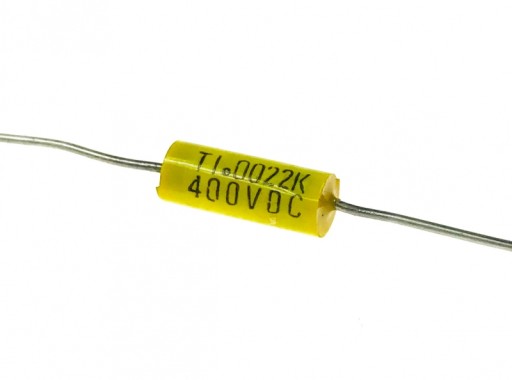 Kondenzátor MKT 2,2nF/400V - axiálny - 10 ks