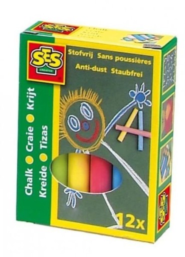 BEZPRACHOVÁ FAREBNÁ KRIEDA 12 KS