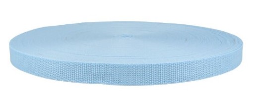 Prepravná páska 15 mm kožený popruh 1,5 cm - 5 m Modrá