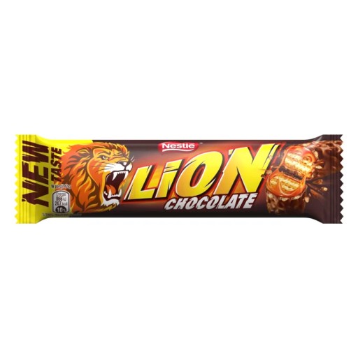 Lion plnená vafle s karamelom a vločkami poliata mliečnou čokoládou 42 g