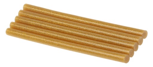 GLITROVÉ NÁPLNE DO ZBRANE, ZLATÁ, 5x