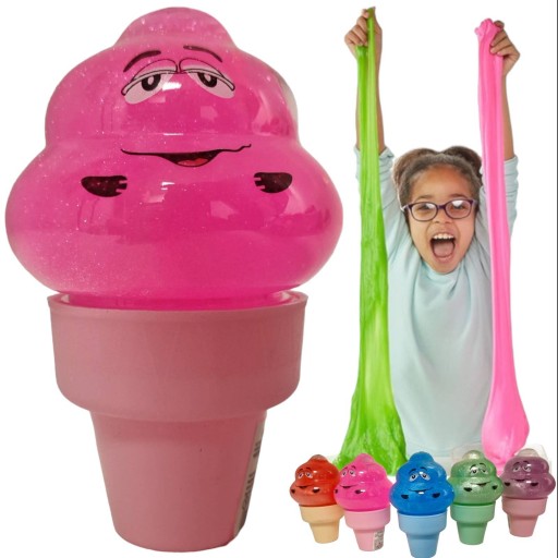 GLITTER SLIME - HRAČKA NAŤAŽNÁ GLUTE, VEĽKÁ XL TUBA
