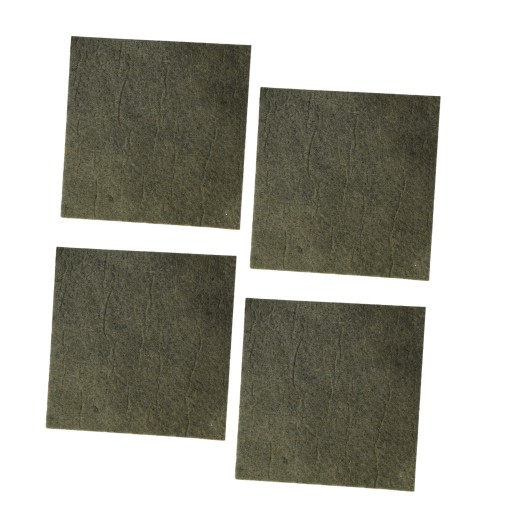 Plsťové podložky fi 100x100 mm, plsť na hnedý nábytok