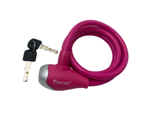 BIKE LOCK LOCK 120x10 TONYON KÁBLOVÝ KĽÚČ