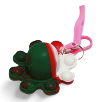 POPPIT OCTOPUSSAGE ANTISTRESOVÝ KĽÚČENKA E1212 EMAJ