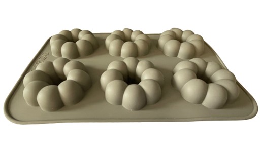 SILIKÓNOVÉ MOL DONUT PNEUMATIKY CUPPING FORMA 6x