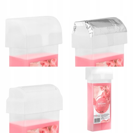 Profico Depilačný vosk v rolke 100 ml - Ruža