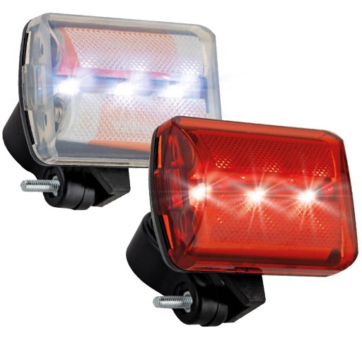 BIKE LAMP LED svetlá do kufra, sada LED svetiel na bicykel
