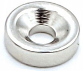 Neodymový magnet 10x3mm otvor 7/3,5mm