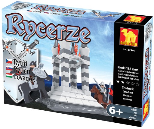 Stavebné bloky Knights Signal Tower Battle CASTLE KNIGHT kreatívne kompatibilné