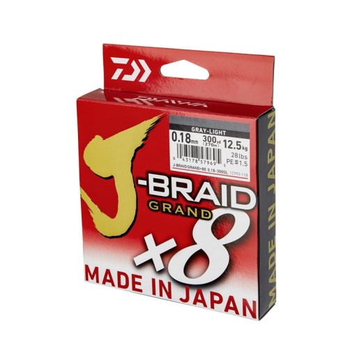 DAIWA GRANT JBX8 BRIDGE RYBÁRSKA VLASKA 0,18 mm 1M