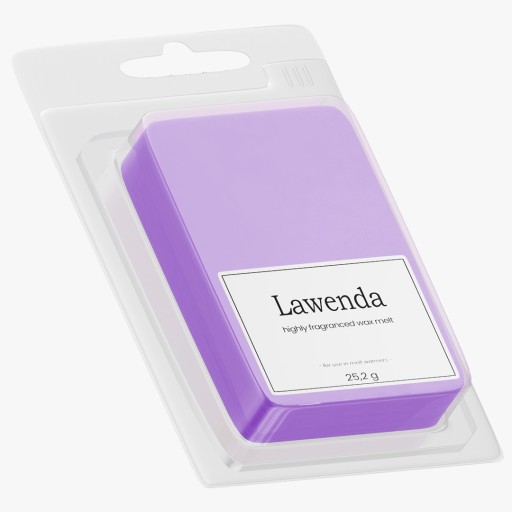 Levanduľový vosk na horák s vôňou levandule