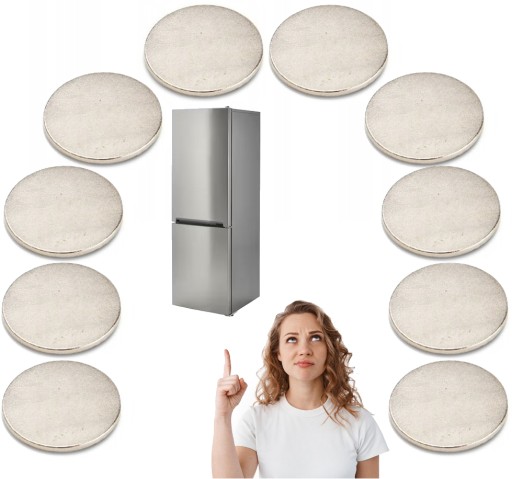 NA CHLADNIČKU NEODYMIOVÉ MAGNETY 9,5x1 mm 10 ks okrúhle