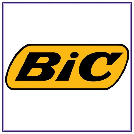 BIC oranžové modré jemné jednorázové guľôčkové pero 0,8