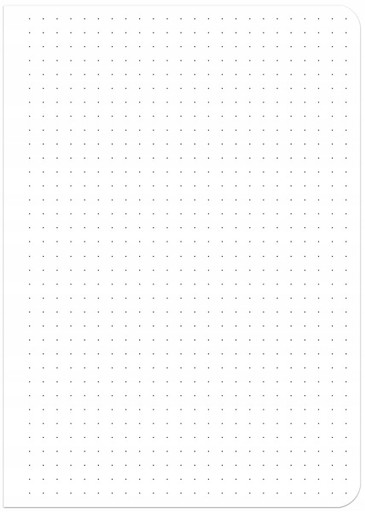 BRULION NOTEBOOK A5 64 strán s bodkami MIX